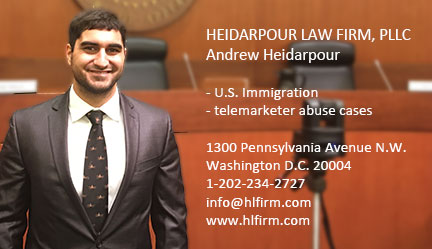 وکیل ایرانی در واشنگتن دی سی